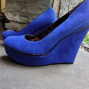 Betsy Johnson's Blue Suede Shoes